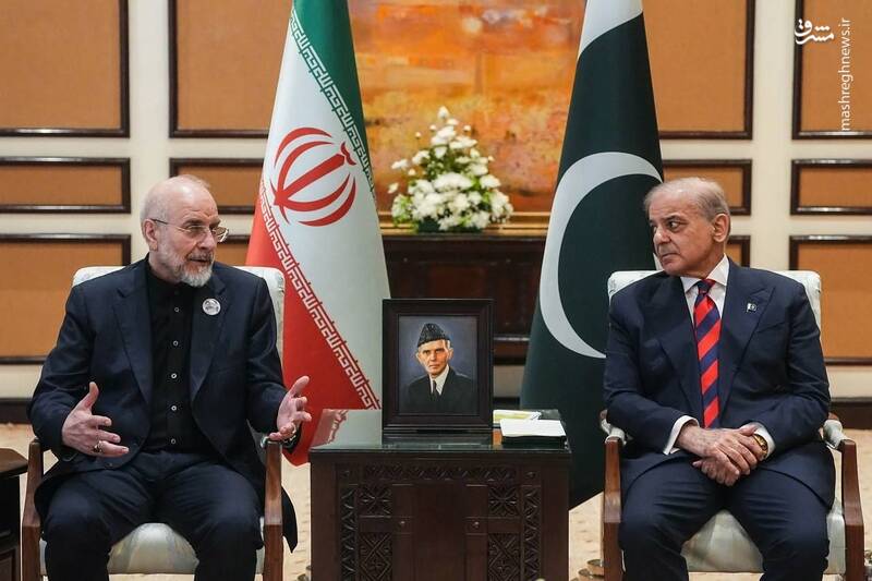 دیدار نخست وزیر پاکستان با هیئت ایرانی