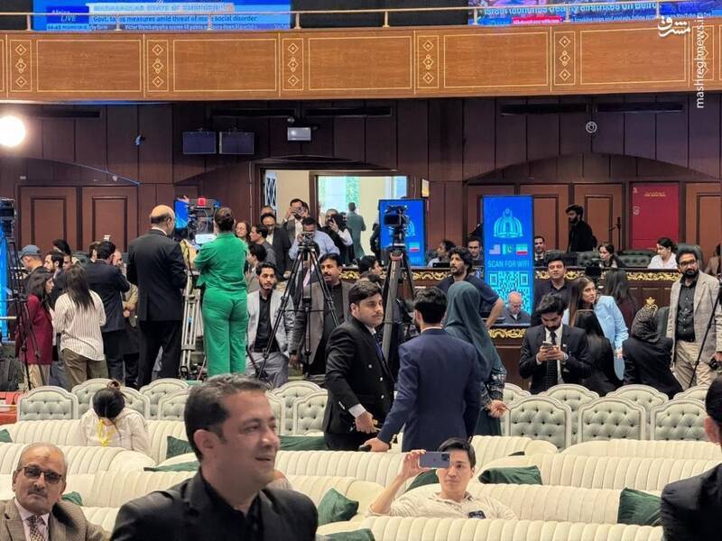 حضور خبرنگاران برای پوشش مذاکرات در اسلام‌آباد
