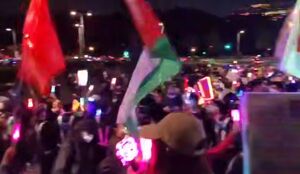 فیلم/ تظاهرات گسترده حمایت از فلسطین لبنان و ایران در توکیو