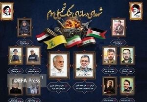شهادت جمعی از اصحاب رسانه ایران و جبهه مقاومت در حملات اسرائیل