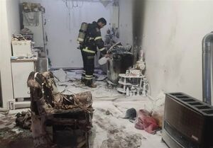 انفجار گاز در ولیعصر جنوبی تبریز