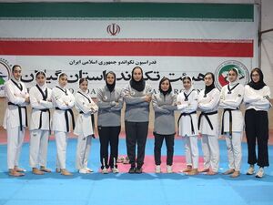 بانوان اعزامی به مسابقات قهرمانی تکواندو آسیا معرفی شدند