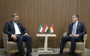 دیدار بارزانی با معاون وزیر خارجه درباره آخرین اتفاقات جنگ