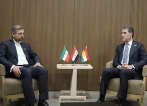 دیدار نیچیروان بارزانی با معاون وزیر خارجه ایران
