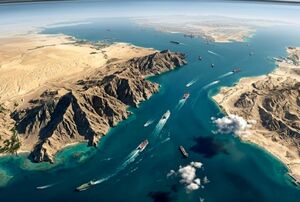 اعلام جزئیات تردد در تنگه هرمز/ مسیرها توسط سپاه تعیین می‌شود