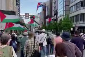 فیلم/ راهپیمایی حامیان ایران لبنان و فلسطین در توکیو