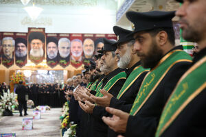 عکس/ آیین خطبه‌خوانی خادمان حرم حضرت فاطمه معصومه(س)