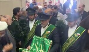 فیلم/ حضور خادمان کریمه اهل بیت در مراسم گرامیداشت شهید نائینی