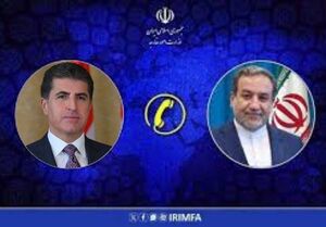 تماس تلفنی رئیس اقلیم کردستان عراق با عراقچی