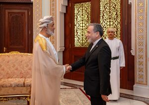 عکس/ دیدار عراقچی با سلطان عمان