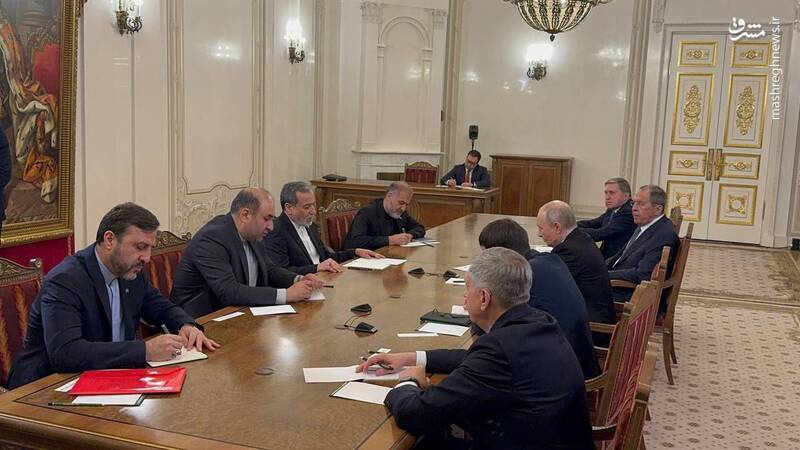 دیدار با ولادیمیر پوتین رئیس جمهور روسیه