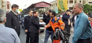 عکس/ حضور برخی شخصیت‌ها در اجتماع بزرگ امام رضایی‌ها