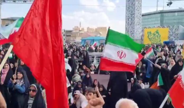 فیلم/ آغاز اجتماع بزرگ امام رضایی‌ها در میدان امام حسین(ع)