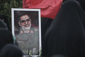 عکس/ چهلمین روز شهادت سردار نائینی در کاشان