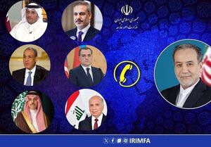 رایزنی‌ عراقچی با وزرای خارجه منطقه درباره مواضع ایران برای پایان جنگ