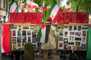 عکس/ تجمع حامیان ایران در پایتخت بلژیک