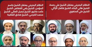 حداقل ۱۴ عالم شیعه بحرینی بازداشت شدند