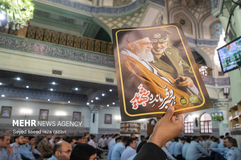 مراسم اربعین سپهبد شهید سید عبدالرحیم موسوی