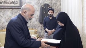 ابلاغ سلام رهبر انقلاب به خانواده سپهبد شهید موسوی