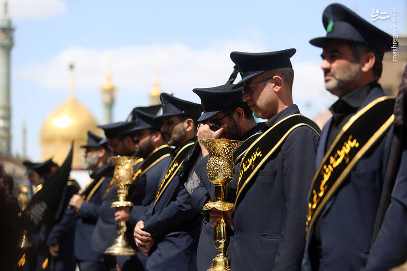 عکس/ عزاداری شهادت جوادالائمه در حرم حضرت معصومه(س)