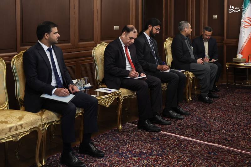 دیدار وزیر کشور پاکستان با رئیس‌جمهور