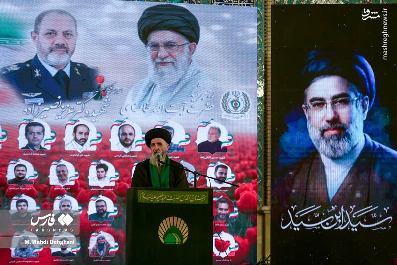 عکس/ مراسم گرامیداشت سردار شهید نصیرزاده در مصلی ری