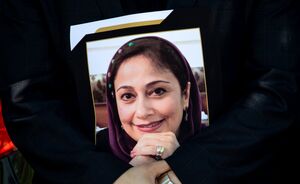 عکس/ حضور چهره‌ها در مراسم تشییع پیکر "بهناز نازی"