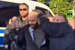 فیلم/ بازداشت وحشیانه یک فلسطینی در برلین