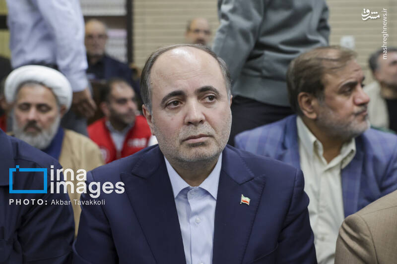 عکس/ یادبود شهید "علی لاریجانی" در مسجد بلال