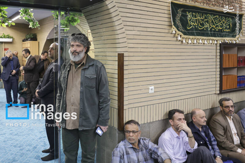عکس/ یادبود شهید "علی لاریجانی" در مسجد بلال