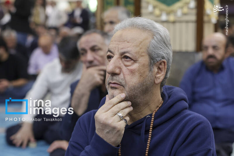 عکس/ یادبود شهید "علی لاریجانی" در مسجد بلال