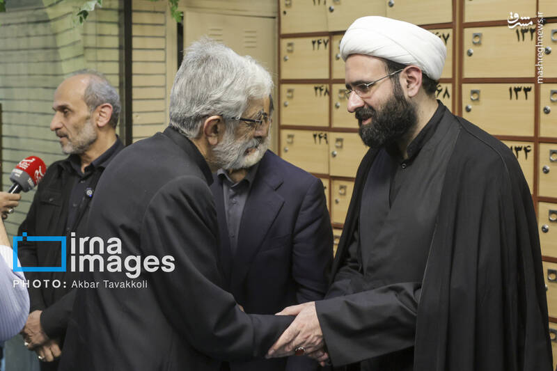 عکس/ یادبود شهید "علی لاریجانی" در مسجد بلال