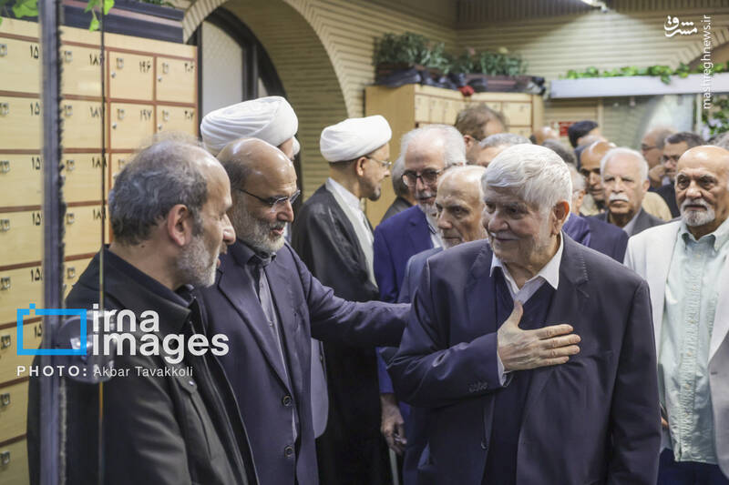 عکس/ یادبود شهید "علی لاریجانی" در مسجد بلال