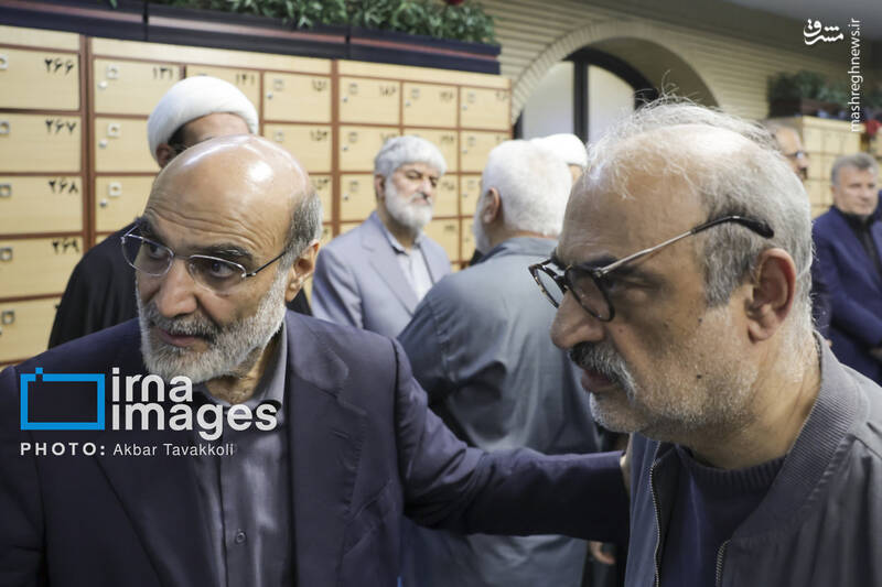 عکس/ یادبود شهید "علی لاریجانی" در مسجد بلال