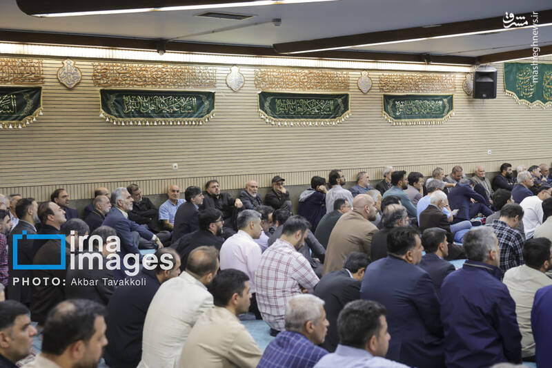 عکس/ یادبود شهید "علی لاریجانی" در مسجد بلال