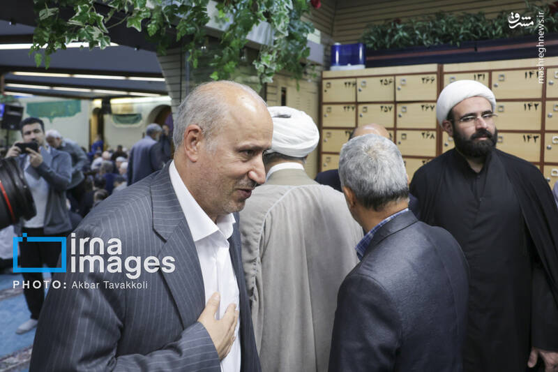 عکس/ یادبود شهید "علی لاریجانی" در مسجد بلال