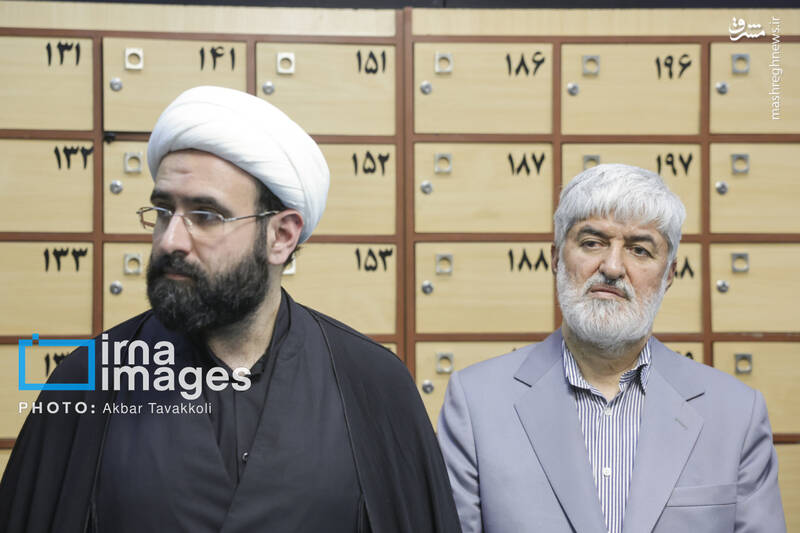 عکس/ یادبود شهید "علی لاریجانی" در مسجد بلال
