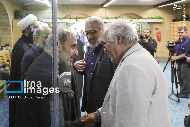 عکس/ یادبود شهید "علی لاریجانی" در مسجد بلال