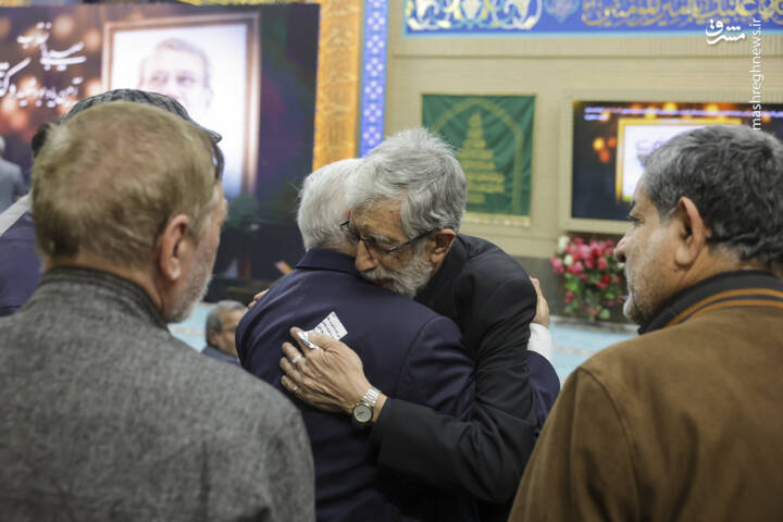 عکس/ یادبود شهید "علی لاریجانی" در مسجد بلال