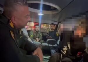 فیلم/ دستگیری فردی که خود را عزرائیل تبریز می‌نامید!