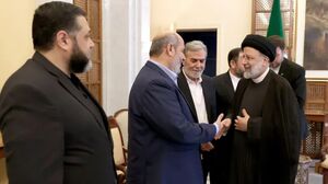 فیلم/ دیدار شهید رئیسی و فرماندهان جبهه مقاومت