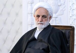فیلم/ حضور رئیس قوه قضاییه در مراسم گرامیداشت شهدای رمضان