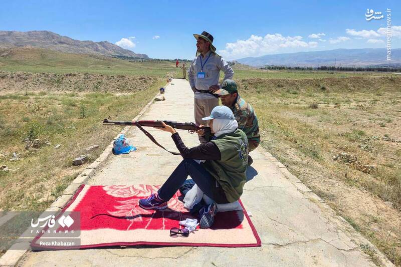 عکس/ مسابقه تیراندازی شمال شرق کشور در بجنورد