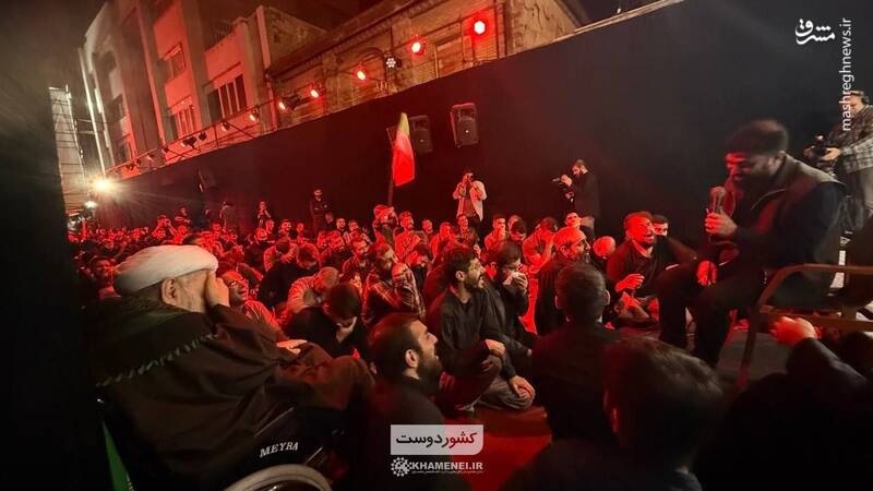 عکس/ حضور آیت‌الله جاودان در مقتل رهبر شهید انقلاب