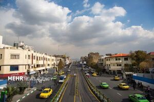 هوای تهران در وضعیت قابل قبول قرار دارد
