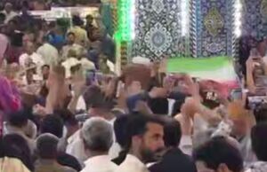 فیلم/ پرچم ایران در کربلا برافراشته شد