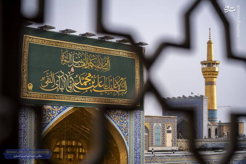 عکس/ حرم رضوی بوی سامرا گرفت