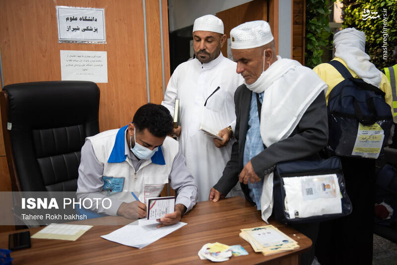 عکس/ نخستین پرواز بازگشت حجاج در شیراز