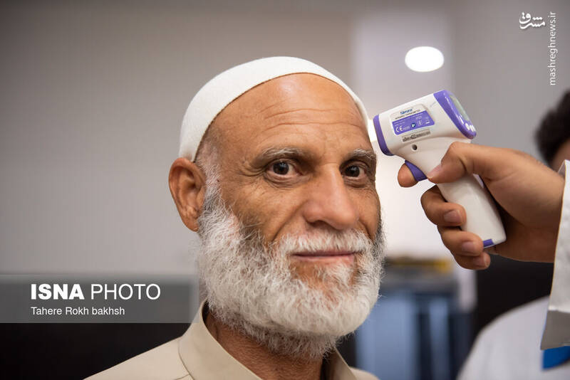 عکس/ نخستین پرواز بازگشت حجاج در شیراز