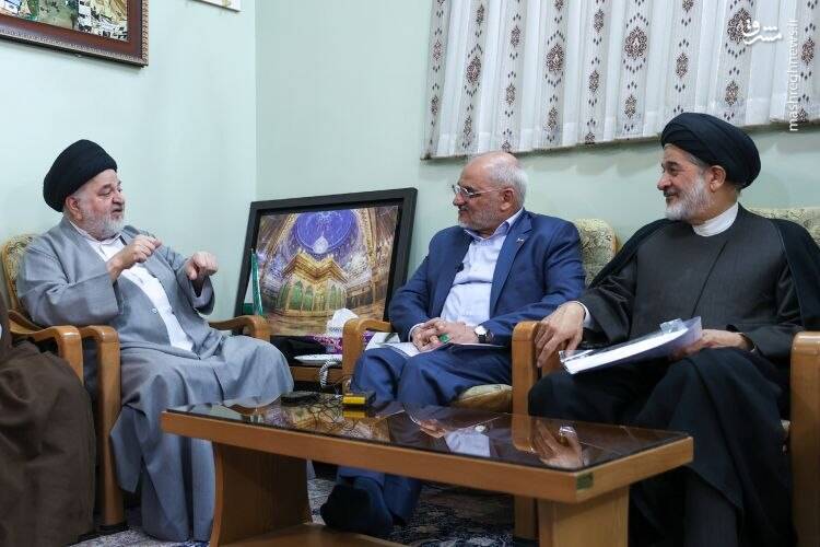 دیدار با حضرت آیت الله شهرستانی